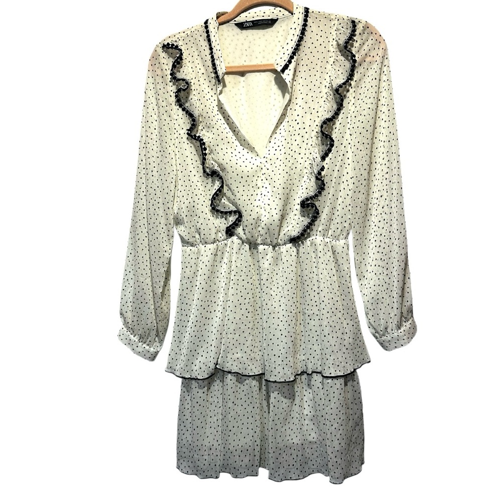 Zara‎ size m polka dot dress